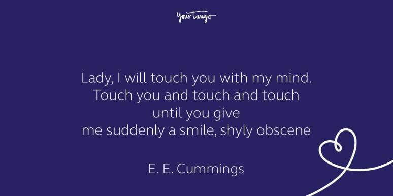 sexy poem by ee cummings
