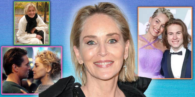 Sharon Stone Lost Custody Of Her Son After ‘Basic Instinct’ Sharon Stone with her son Roan and Michael Douglas in "Basic Instinct"