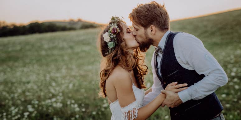 Why You Shouldn't Be Ashamed For Wanting To Get Married Young couple getting married