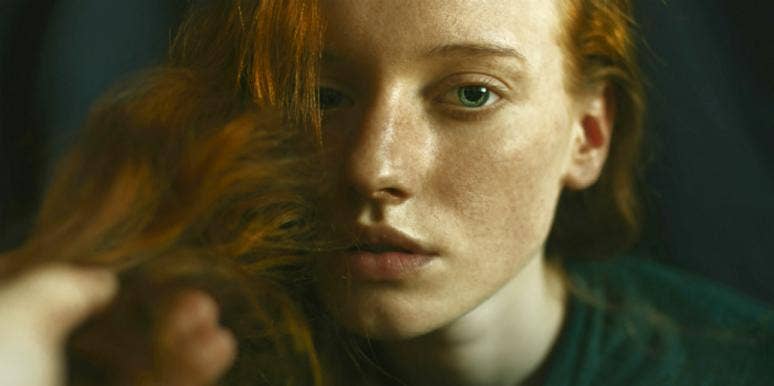 I'm Begging You To Show Me That You Care redheaded woman