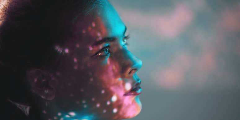 20 Spiritual & Psychic Signs From The Universe That Someone Misses You cosmic woman thinking