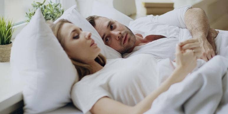 signs of abuse couple in bed
