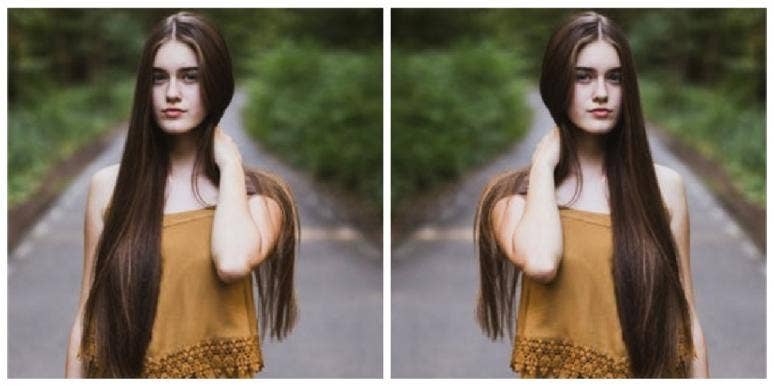 10 Signs You're Trying Too Hard To Make A Guy Like You woman touching her hair
