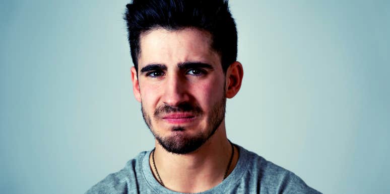 11 Signs He's Heartbroken Over You heartbroken man