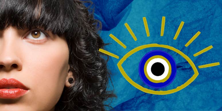 5 Signs You've Been Given The Evil Eye woman and evil eye