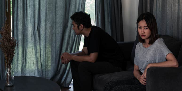 The #1 Sign You're Being Emotionally Manipulated In Your Relationship couple having problems