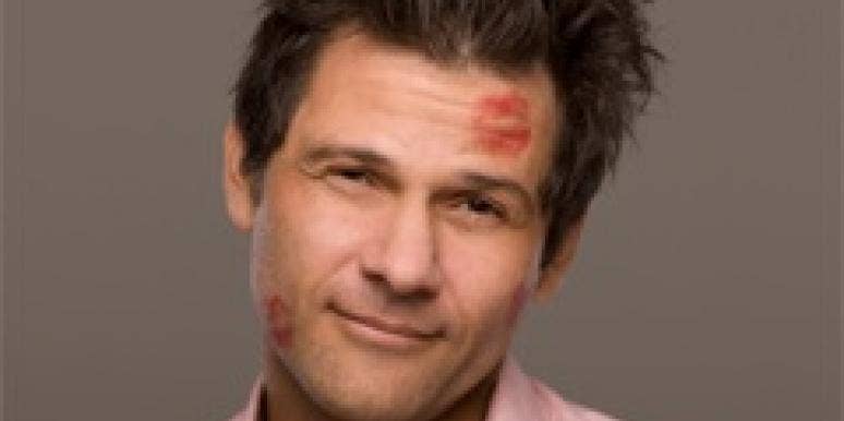 5 Things Men Love About Being Single man with lipstick kiss on face