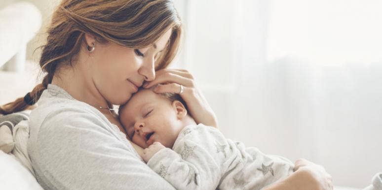 Parenting Advice For The Reality Of Motherhood For A Single Mom single mom and baby