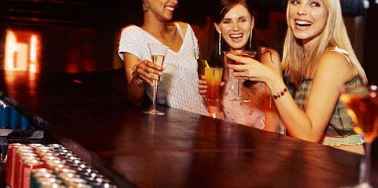 women getting drinks women getting drinks