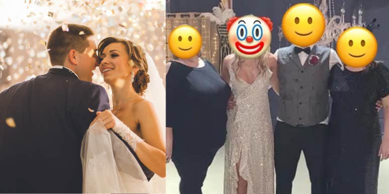 Bride's Uninvited Sister-In-Law Shows Up To Her Wedding In A White Dress Bride and groom, sister-in-law Reddit