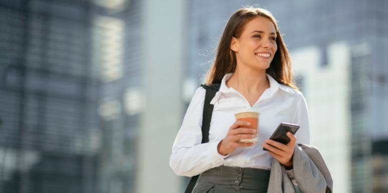 What It’s Like To Get Demoted For Not Sleeping Your Way To The Top woman walking in the street