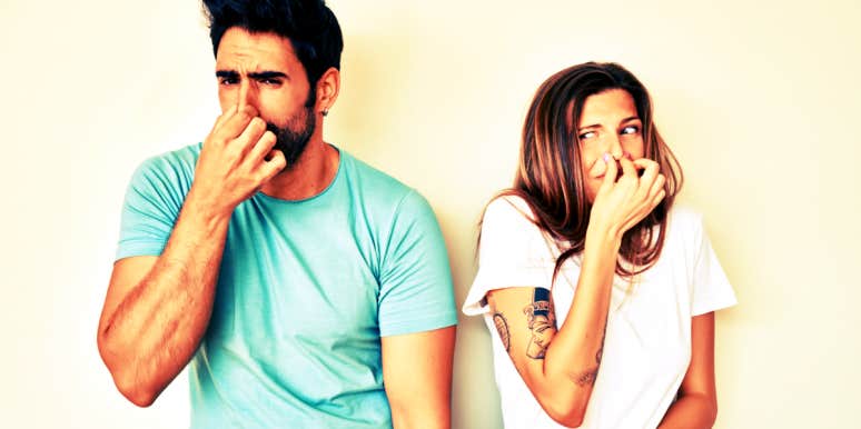 The Weird Connection Between Smell, Attraction & Politics couple who doesn't like each other based on their smell