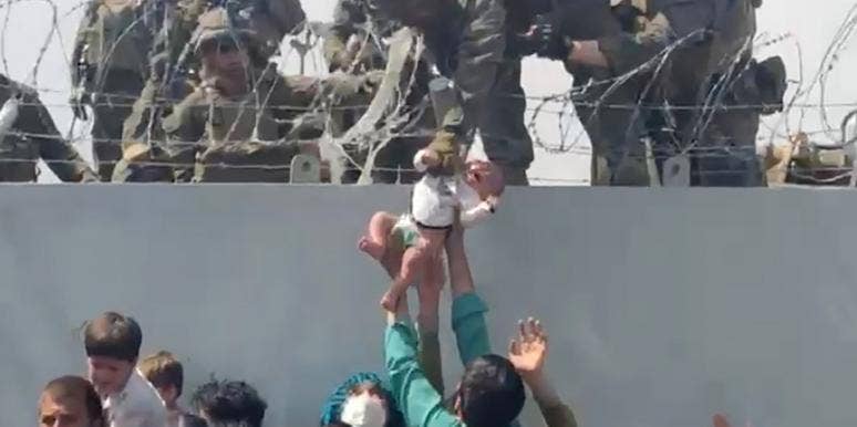 Baby Lost During Afghan Evacuation Reunited With Family Sohail Ahmadi