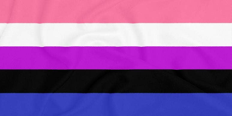 Gender fluid flag