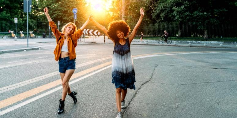 50 Best Songs & Lyrics About Being (And Loving) Yourself women listening to songs about being and loving yourself