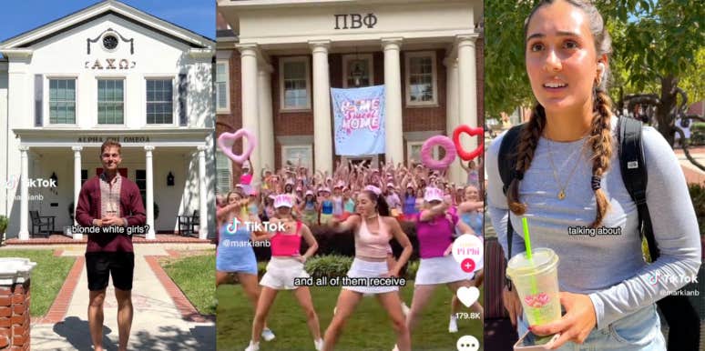TikToker Asks Sorority Members Why People Of Color Don't Join Greek Life Sorority members