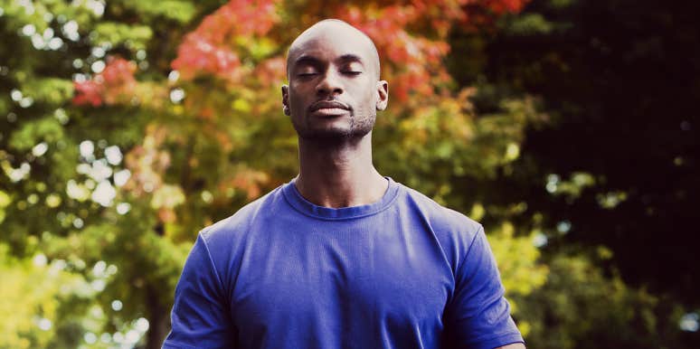 what I would never do as a spiritual coach spiritual man meditating outdoors