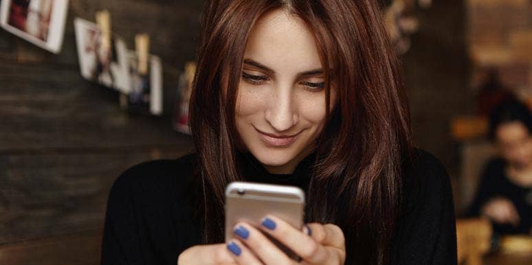 How Obsessively Online Stalking My Ex Helped Me Move On woman on phone