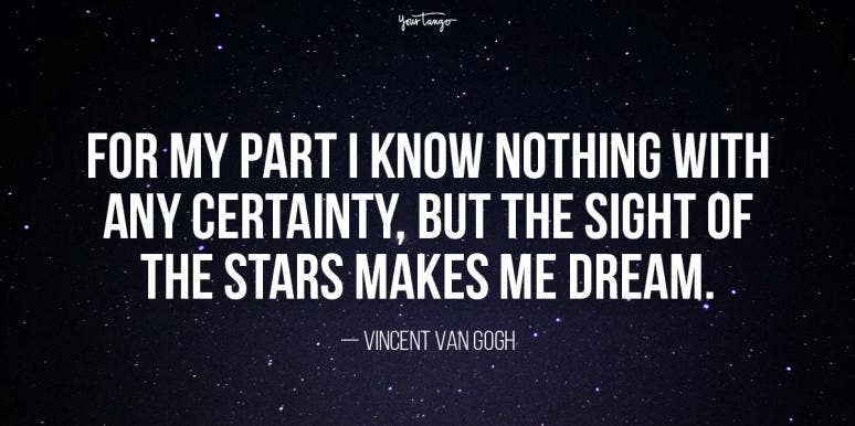 30 Star Quotes To Inspire You To Reach For The Stars & Shine Bright vincent van gogh star quote
