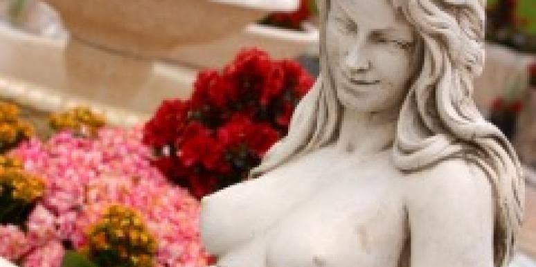 statue breasts