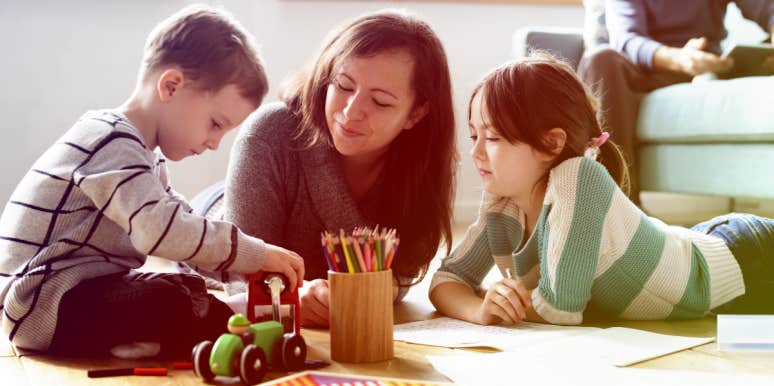 Man Refuses To Let His 2nd Wife Have A Say Parenting His Children Mom with kids