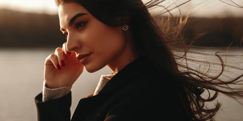 Stop Settling For The Life You Don't Want To Live woman thinking