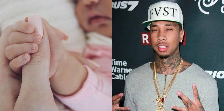 Image result for kylie and tyga stormi
