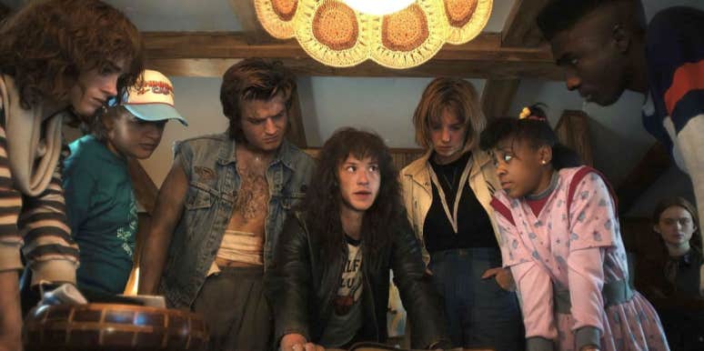 Is Eddie Munson Alive In 'Stranger Things'? Theory Explained Stranger Things, Max Mayfield, Dustin Henderson, Steve Harrington, Nancy Wheeler, Lucas Sinclair, Robin Buckley, Eddie Munson, Erica Sinclair