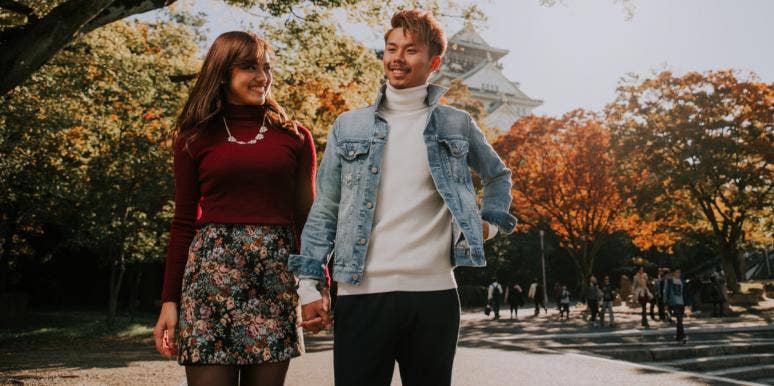 Strong Women Can Have Any Guy They Want (If They Do These 7 Things) couple walking