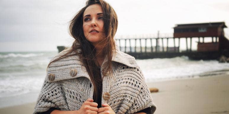 Strong Women Would Rather Be Alone Than Waste Time With Jerks woman on beach