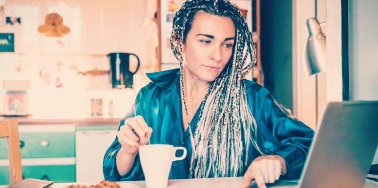 How Adding Structure To Your Life Can Help Heal Trauma & Make You Feel Safe woman stirring coffee as part of her daily routine