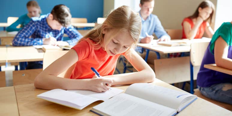 Teacher Told Student They "Don't Care" About Her Mental Health Issues After Handing In Late Assignments Student in classroom
