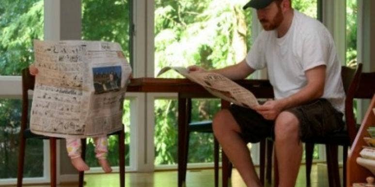13 Things Your Husband & Baby Are Doing When You're Not Home 13 Things Your Husband & Baby Are Doing When You're Not Home