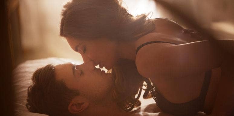 super orgasm intimate couple in bed