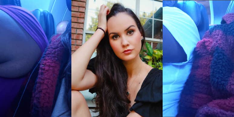 Sydney Watson Posts Photo On American Airlines Claiming To Be 'Sandwiched Between Two Obese People' Sydney Watson, American Airlines flight