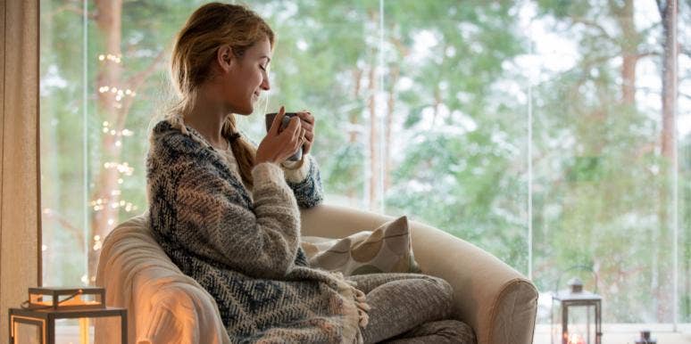 It Took A Wake Up Call For Me To Finally Take Care Of Myself woman sitting down
