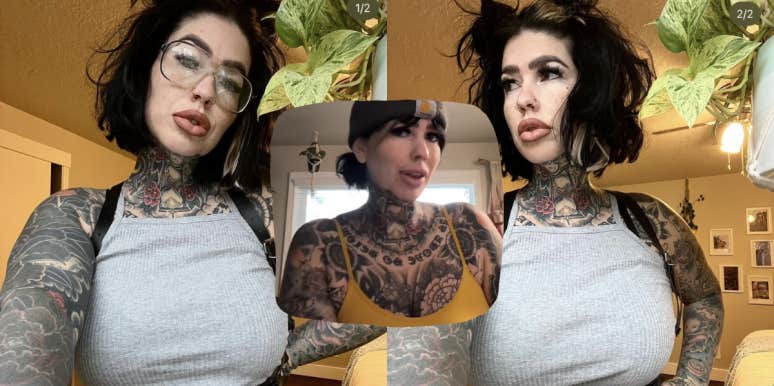 woman, tattoos, online dating 