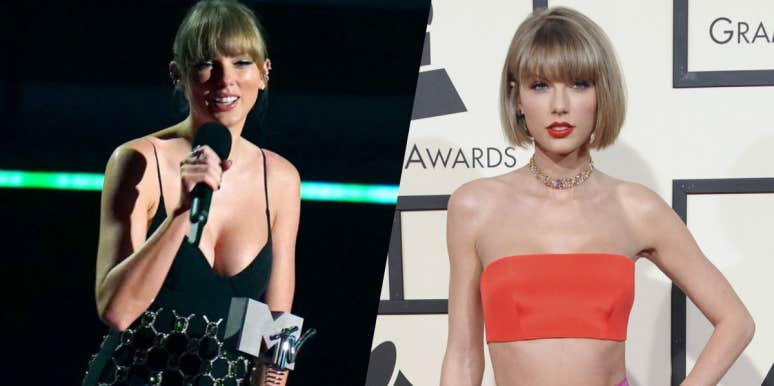 Taylor Swift, boob job before and after