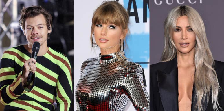 Taylor Swift Makes Subtle Jab At Kim Kardashian & Harry Styles In New Album Announcement Harry Styles, Taylor Swift, Kim Kardashian