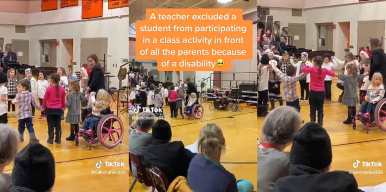 Disabled Girl Excluded From School's Performance Because She's In A Wheelchair Disabled child school performance TikTok