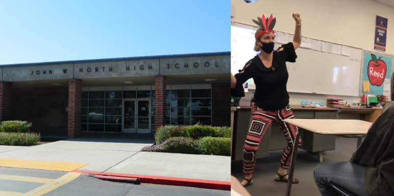 Math Teacher Puts On Offensive Performance Towards Native Americans During Class John W. North High School math teacher Candice Reed