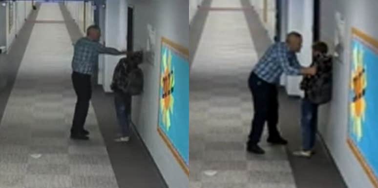 Indiana Teacher Slams Student's Head Against A Wall In Video Indiana teacher pushes student
