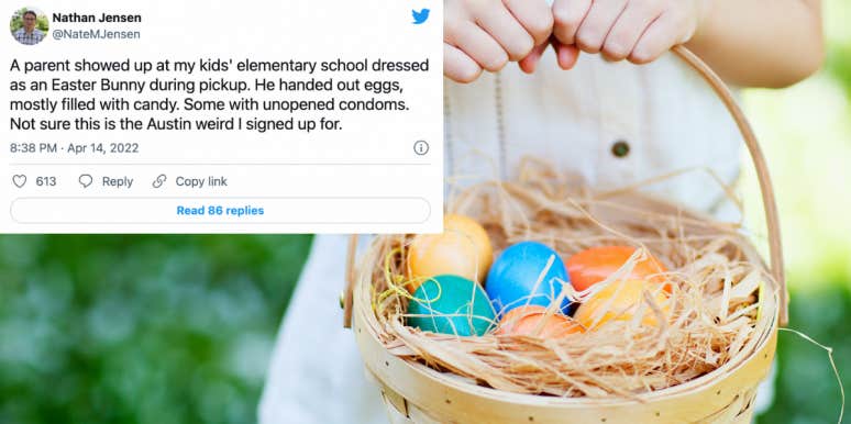 Parent Dressed As Easter Bunny Hands Out Condoms At Texas Elementary School Easter eggs