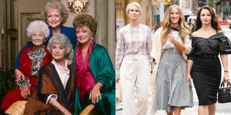 Fans Shocked That ‘The Golden Girls’ And ‘Sex And The City’ Cast Were The Same Age The Golden Girls And Sex And The City Cast