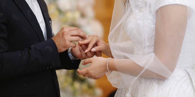The Secrets We Keep In Marriage That Destroy Us couple getting married