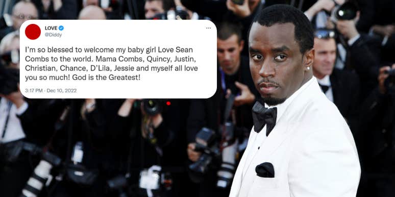 Who Is Diddy's New Baby's Mom? Diddy, Love Sean Combs tweet