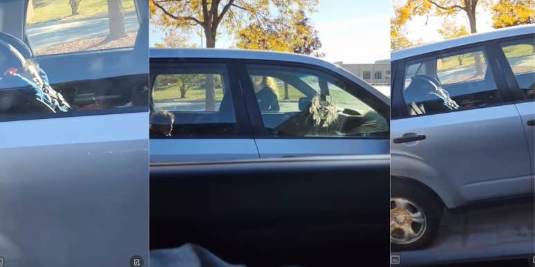 Toddler Left Alone In Car Caught On Video By TikToker