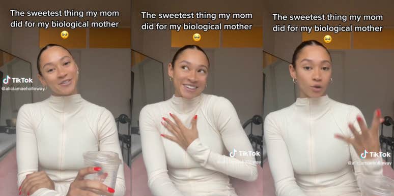 Woman Reveals 'Sweetest' Thing Her Adopted Mom Did To Keep Her Birth Mom Involved In Her Life Alicia Mae Holloway