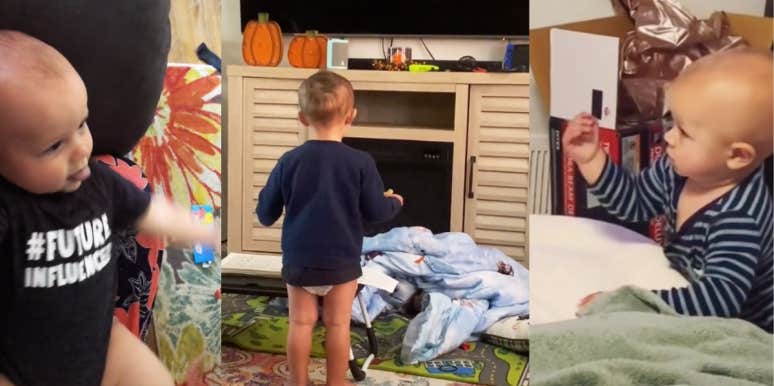 TikToker Posted A Video Of Her Son Playing With Dead Father Baby playing