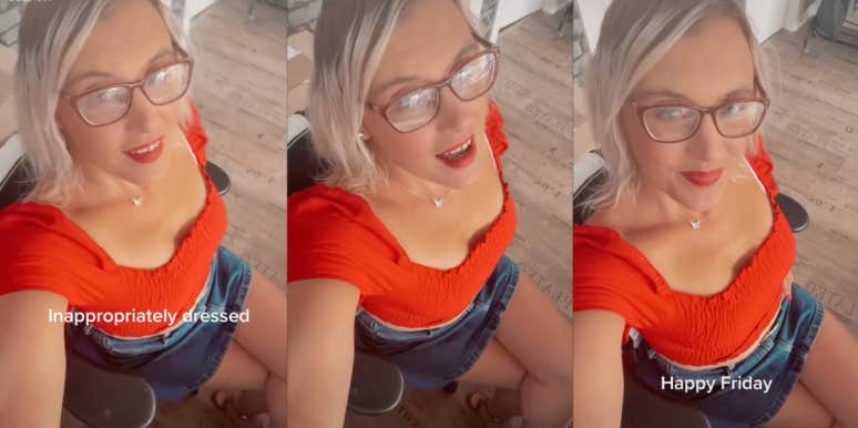 Boss Responds To Critics Who Bashed Her Inappropriate Work Clothes Boss shows of work outfits